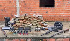 Operação apreende mais de 100 kg de drogas e armas que abasteceriam Teresina