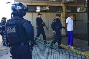 Alandilson Cardoso Passos no dia do julgamento (Foto: Reprodução)