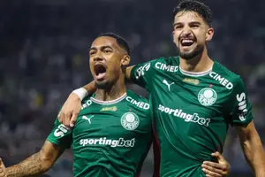 Allan e Flaco López estão valorizados no mercado e Palmeiras tenta segurar dupla em 2026 (Foto: Fábio Menotti/Palmeiras)