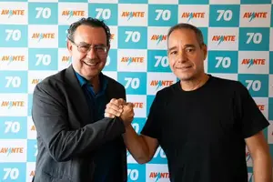 Augusto Cury e Tibé (Foto: AVANTE)