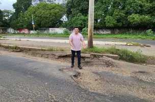 Avenida Henry Wall precisa de reparos efetivos e de qualidade (Foto: Revista40graus)
