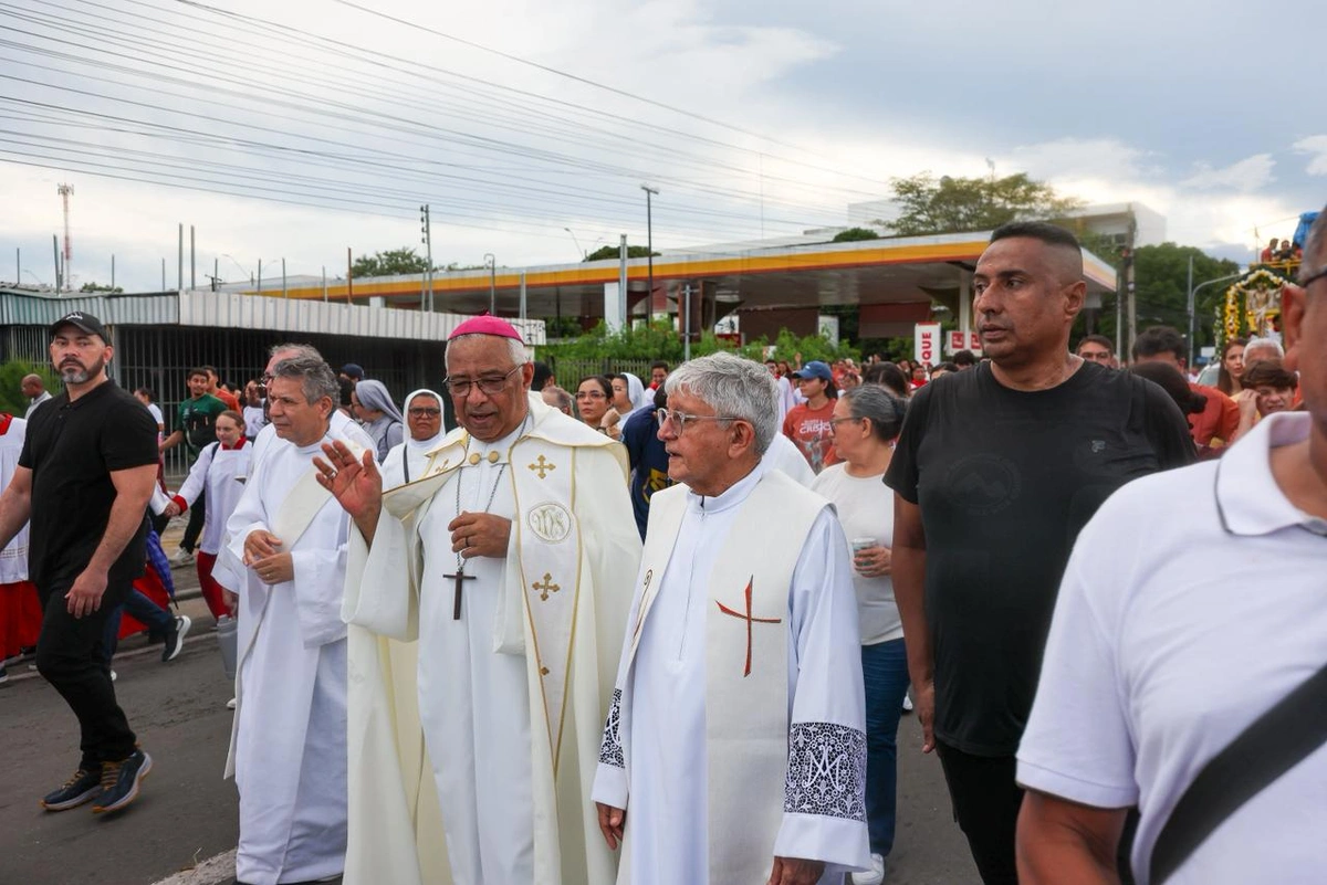 Dom Juarez e Padre Toni Batista