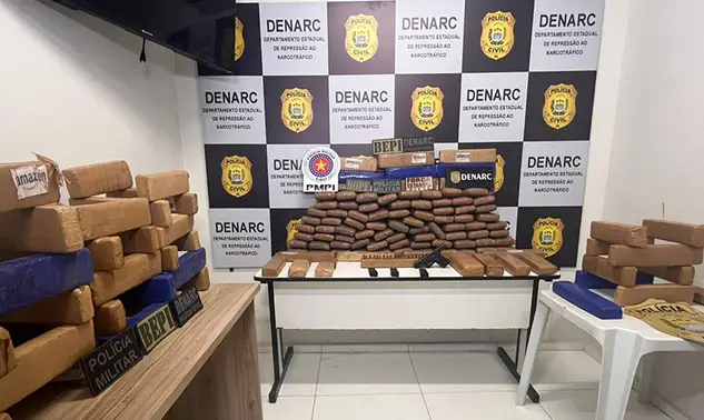 Operação revela rota de drogas e uso de motoristas de app no transporte