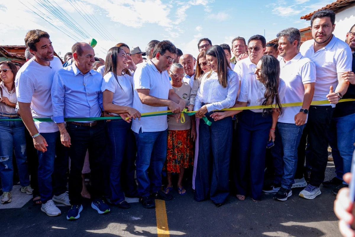 Em Capitão de Campos, Rafael Fonteles entrega 12 ruas asfaltadas e anuncia R$ 3,2 milhões para novos investimentos
