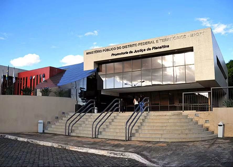 Fachada da promotoria em Planaltina