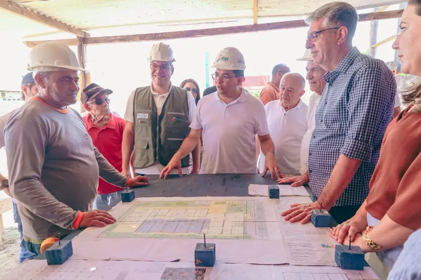 Governador inaugura e visita obras de mobilidade e saúde em Corrente que somam R$ 4 milhões em investimentos