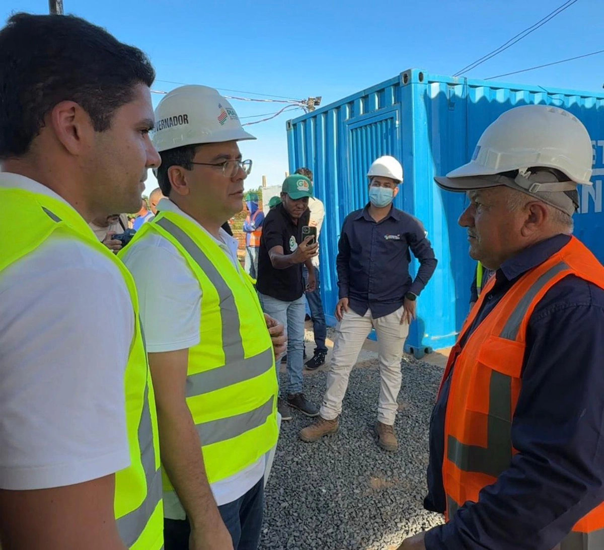 Governador Rafael Fonteles visita recuperação da PI-143 em Conceição do Canindé