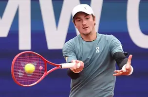 João Fonseca no ATP 500 de Munique (Foto: Imagem de Reprodução)