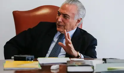 Temer defende moderação e diz que MDB atuará contra radicalização em 2026