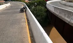 Motociclista cai de ponte entre Timon e Teresina; buscas são iniciadas