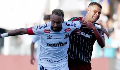 Santos sofre virada do Fluminense e acende alerta na temporada