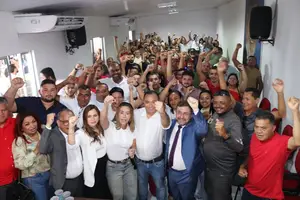 O deputado estadual Evaldo Gomes durante a oficialização de sua filiação ao Partido dos Trabalhadores (Foto: Reprodução | Instagram)
