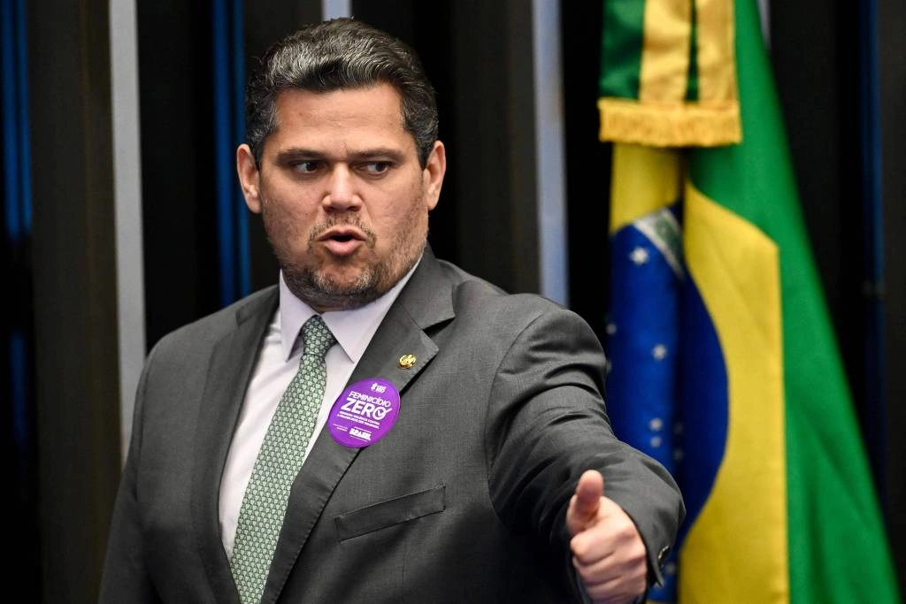 O presidente do Senado, Davi Alcolumbre