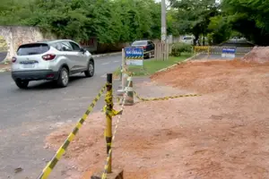 Obras na Avenida Maranhão trazem consigo transtornos pela falta de celeridade (Foto: Reprodução)