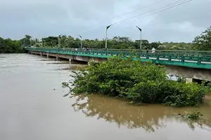Ponte sobre o rio Longá (Foto: Reprodução)