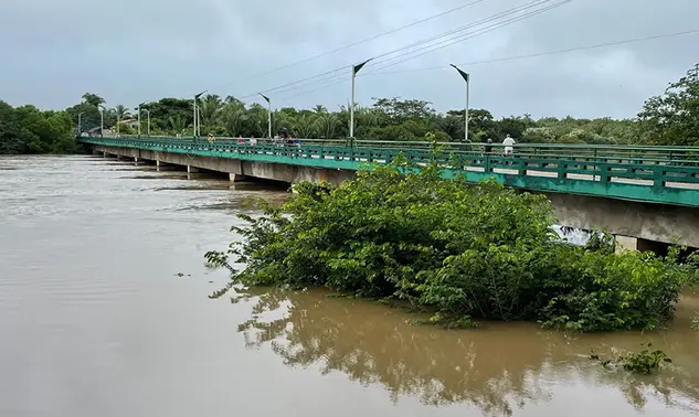 Rio Longá entra em alerta em Esperantina e eleva monitoramento no Piauí
