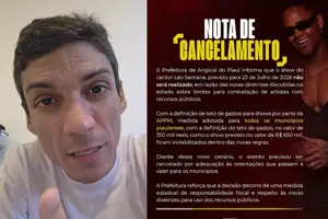 Prefeito de Angical cancela show após teto de R$ 350 mil e anuncia compra de van (Foto: Reprodução)