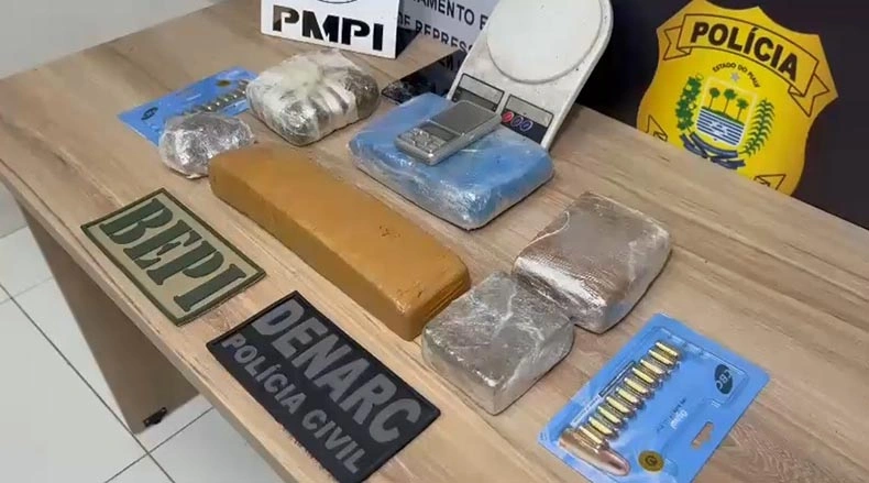 Preso com 5 kg de “super maconha” durante operação em Teresina ( DENARC e BEPI )