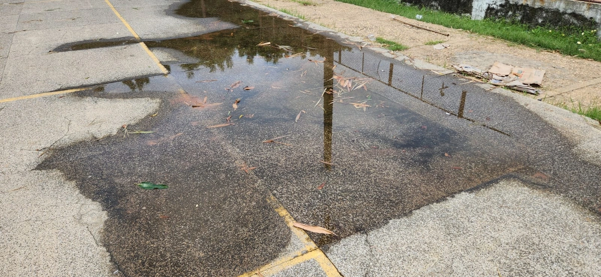 Quadra de esporte  da Praça da Integração do Parque Piauí