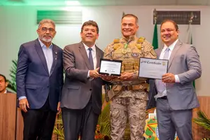Rafael Fonteles anuncia novo concurso da PM e promove mais de 150 policiais civis no Piauí (Foto: Gabriel Paulino)