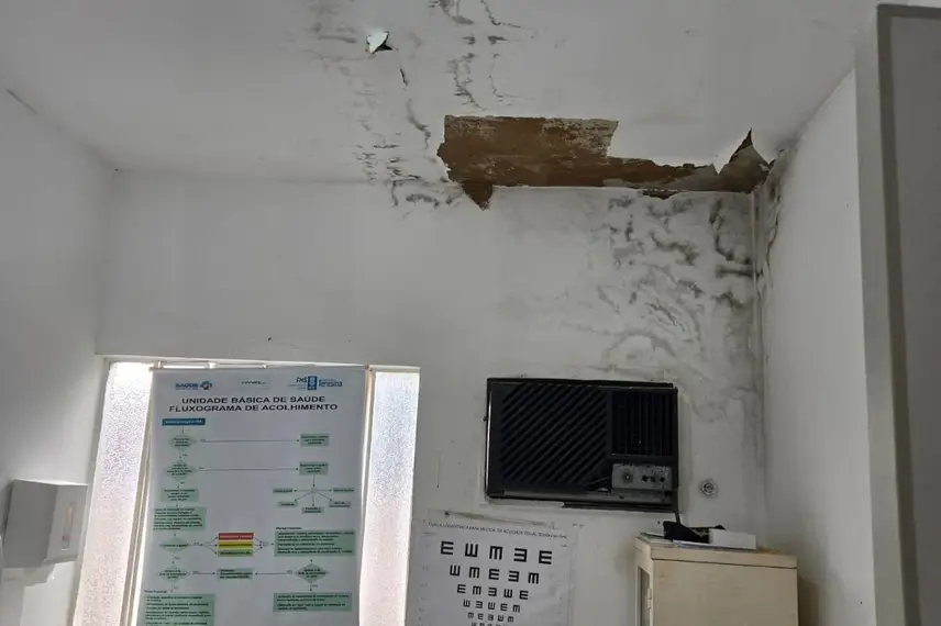 Unidade Básica de Saúde (UBS) Adelino Matos, localizada na Vila São Francisco, zona Norte de Teresina