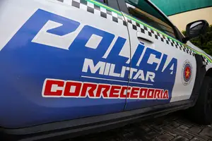 Viatura da Corregedoria da PM-PI (Foto: Reprodução)
