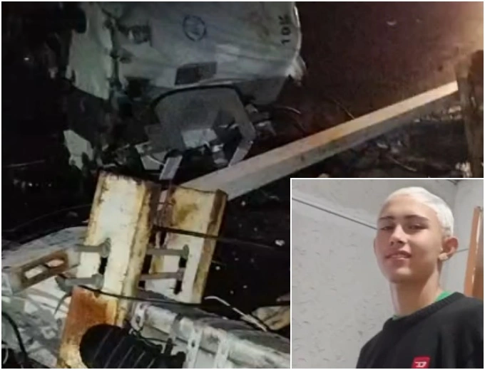 Adolescente Samuel Izac de Oliveira Azevedo, de 15 anos, morreu na noite de sábado (30) após a motocicleta em que estava colidir contra um poste e ser atingido por um transformador de energia elétrica na região do bairro Itararé, zona Sudeste de Teresina
