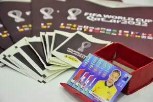 Álbum de figurinhas (Foto: Reprodução)