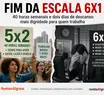 Pressão popular cresce contra escala 6x1 e expõe resistência no Congresso