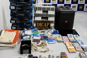 Comerciante é preso por contrabando e agiotagem em Timon; juros chegavam a 30% (Foto: PC-MA)