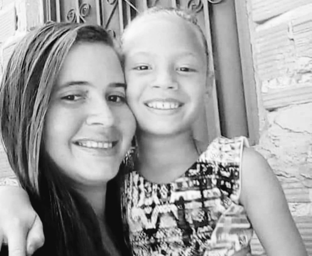 Dayane Félix e a filha