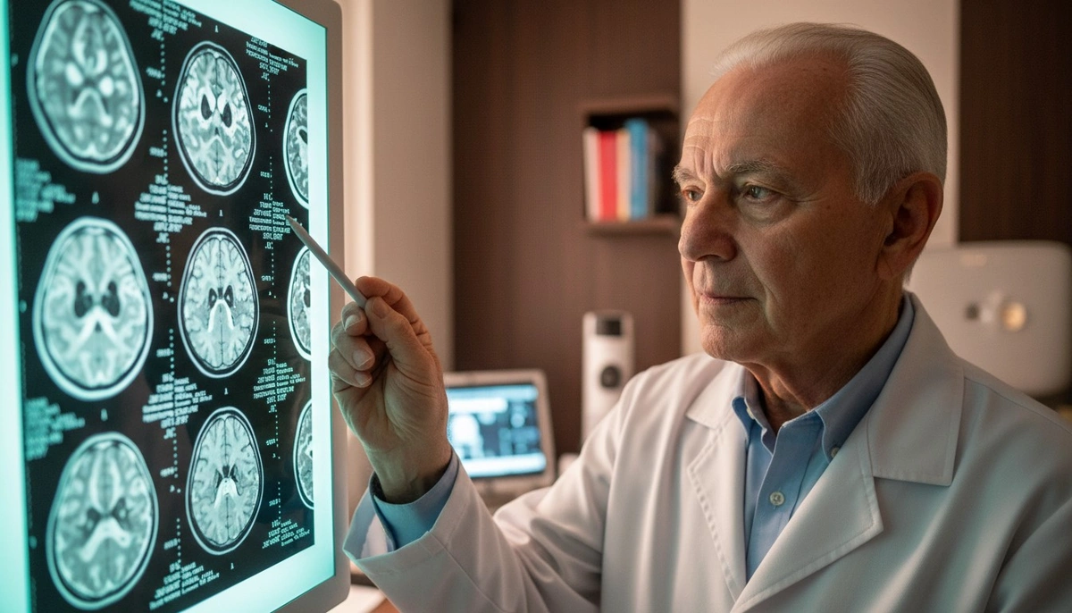 Neurologista analisa exames de imagem cerebral em busca de marcadores precoces de Alzheimer