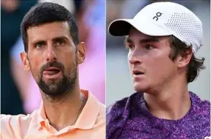 Novak Djokovic e João Fonseca se enfrentam nesta sexta-feira (29) (Foto: Divulgação/Roland Garros)