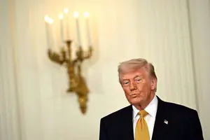 O presidente dos EUA, Donald Trump, em evento na Casa Branca, em Washington (Foto: Kent Nishimura - 6.mai.26/AFP)