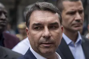 O senador Flávio Bolsonaro (Foto: Eduardo Anizelli)