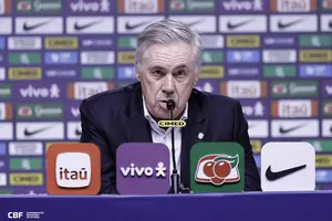 O técnico Carlo Ancelotti encaminhou à Fifa, na segunda-feira (11), a pré-lista de convocados da seleção brasileira para a Copa do Mundo de 2026 (Foto: CBF)