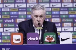 O técnico Carlo Ancelotti encaminhou à Fifa, na segunda-feira (11), a pré-lista de convocados da seleção brasileira para a Copa do Mundo de 2026 (Foto: CBF)