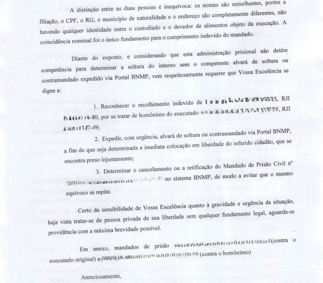Ordem judicial