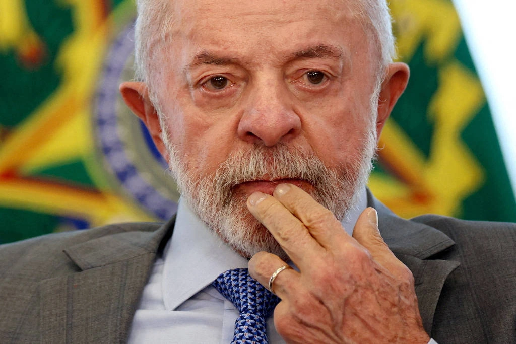 Presidente Lula durante evento no Palácio do Planalto