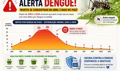 Maio acende alerta para mortes por dengue no Piauí