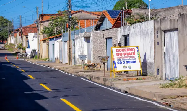 Mais Asfalto avança em Teresina e beneficia 54 bairros com novas vias