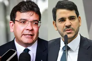 Rafael Fonteles e Jorge Messias (Foto: Reprodução)