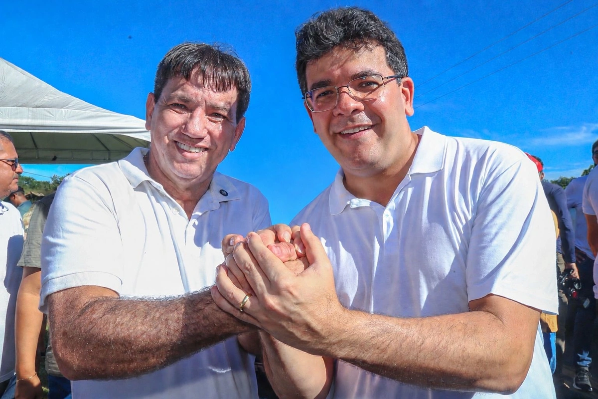 Rafael Fonteles visita construção de pista de caminhada e destaca conjunto de investimentos em Bom Princípio do Piauí