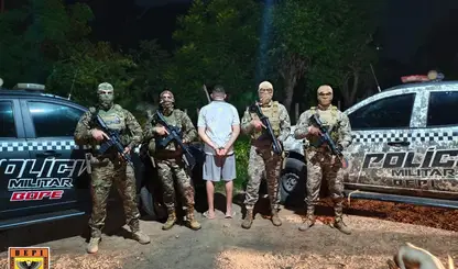 Foragido é preso após expor policiais em grupo de facção no Piauí