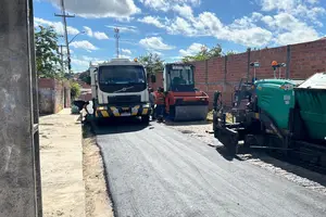 Via asfaltada de Teresina (Foto: Reprodução)