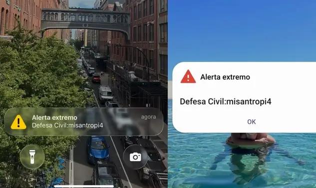 Governo investiga disparo indevido de alerta extremo e aciona Polícia Federal