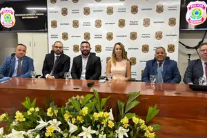 Carlos Alberto Ferreira do Nascimento foi empossado nesta terça-feira (30) como novo chefe da Polícia Federal em Parnaíba (Foto: Polícia Federal)