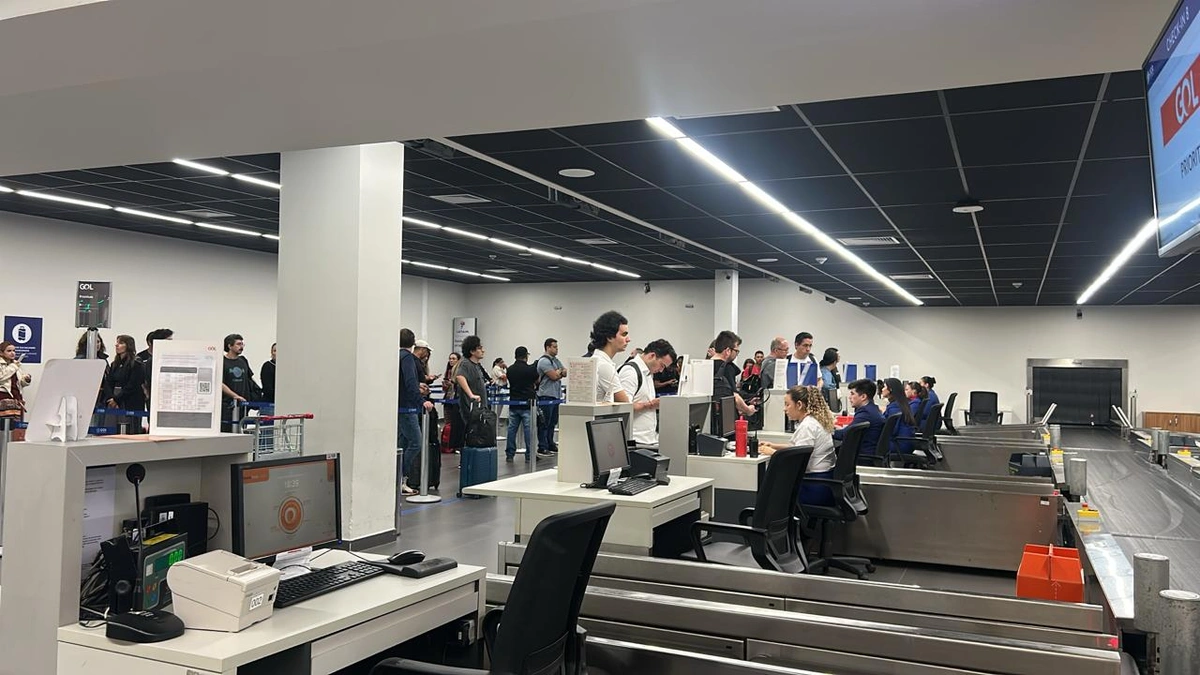 Check-In aeroporto de Teresina