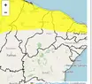 Inmet emite alerta de perigo potencial para chuvas intensas para 81 cidades do Piauí
