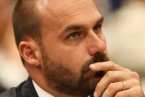 Eduardo Bolsonaro, ex-deputado federal (Foto: Wilton Junior/Estadão Conteúdo)